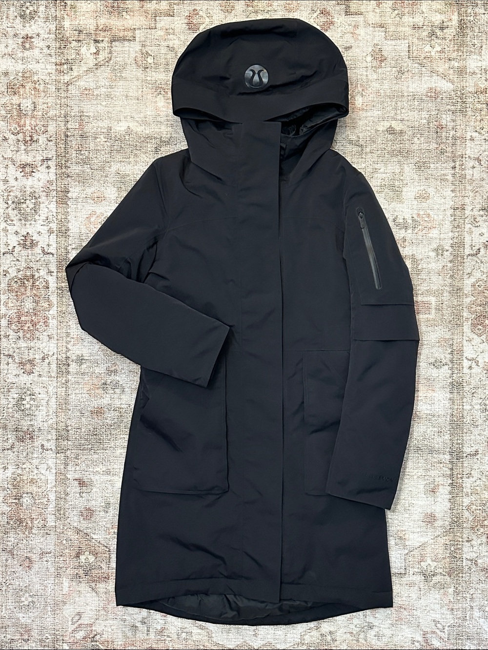 Woman’s Black Size 2 Lululemon Athletica Winter Warrior 3-in-1 Parka